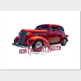 1938 Chevrolet Master Deluxe Sedan Posters and Art